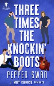 Three Times The Knockin’ Boots (DIRTY COYOTE #6) by Pepper Swan EPUB & PDF