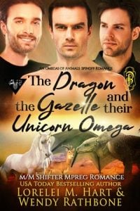 The Dragon, the Gazelle, and their Unicorn Omega by Lorelei M. Hart EPUB & PDF